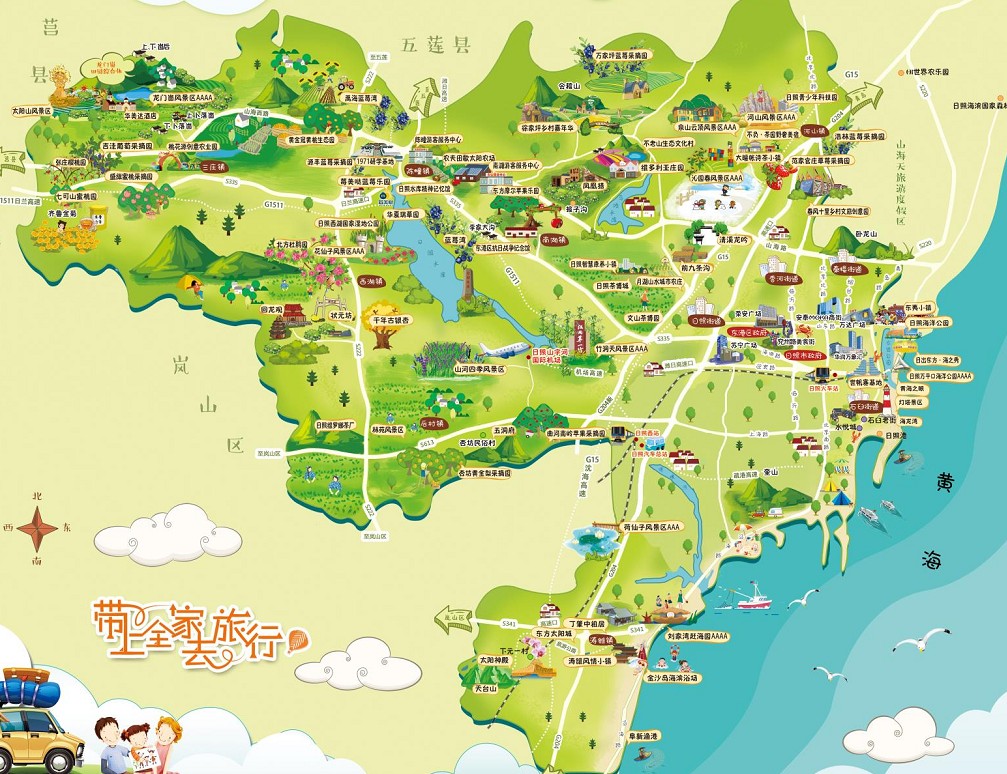 华宁景区使用手绘地图给景区能带来什么好处？